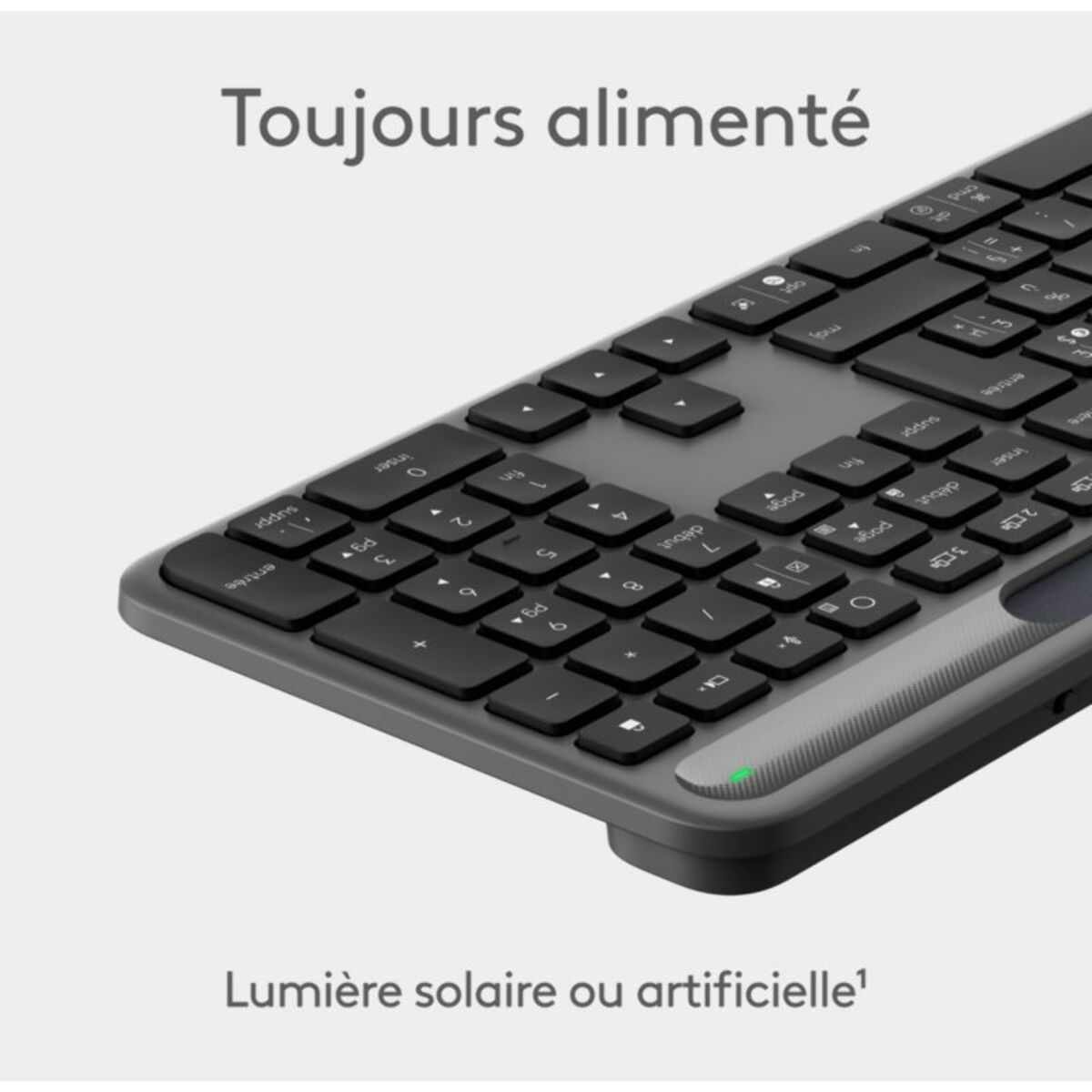 Clavier sans fil LOGITECH Signature Slim Solar+