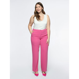 Fiorella Rubino - Pantaloni dritti - Fucsia