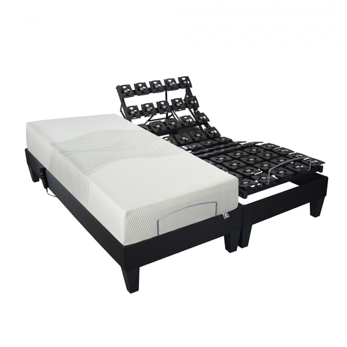 Ensemble Electrique Mondor | 2 Matelas + 2 Sommiers