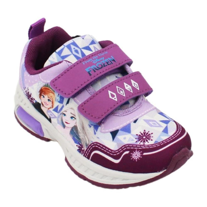 Sneakers con luci primaverili Frozen Viola Lei Disney Viola