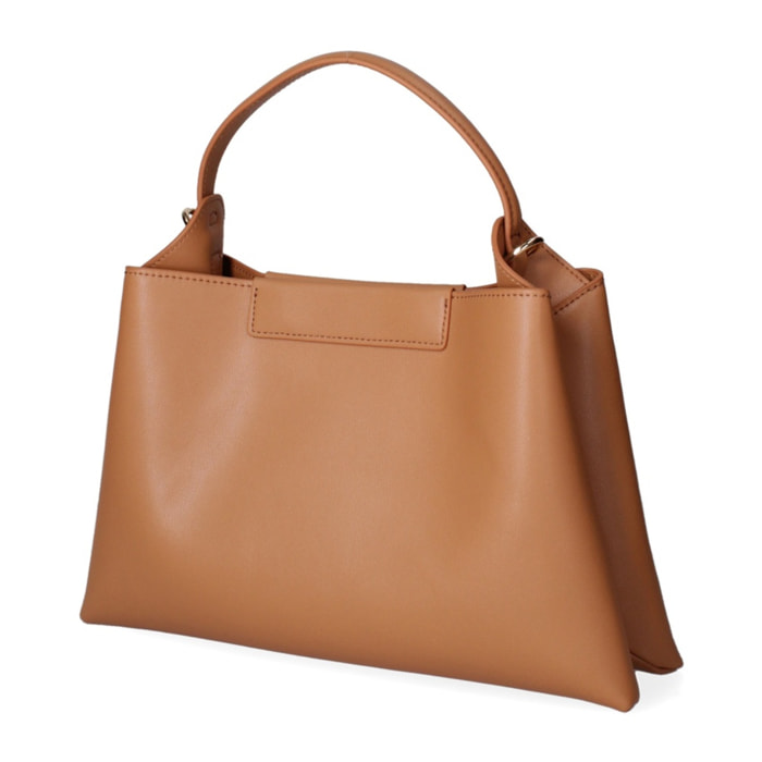 Borsa a mano da donna - Modello False - 100% pelle riciclata - 30.0 x 22.0 x 7.0 cm