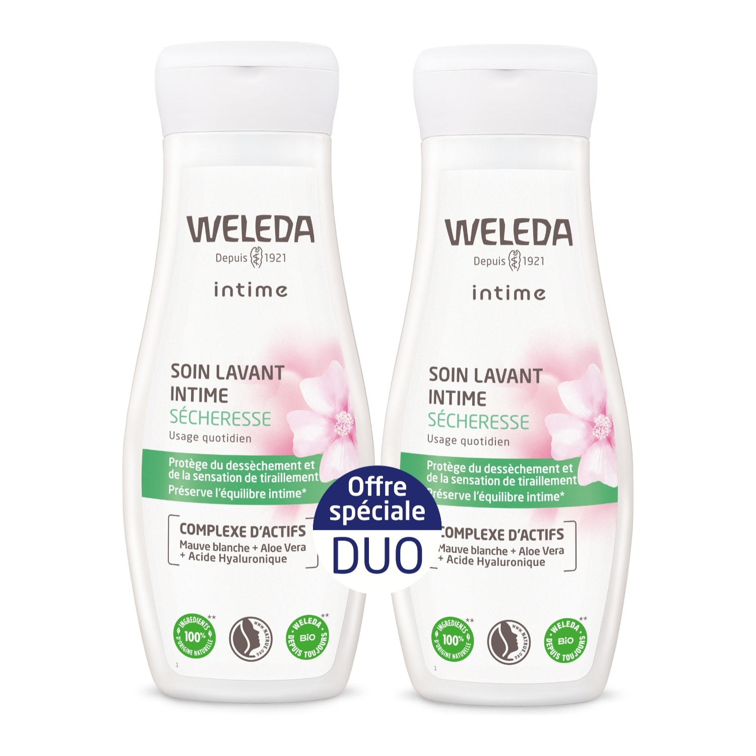 WELEDA - Duo Soin lavant Intime Sécheresse 2x200 ml