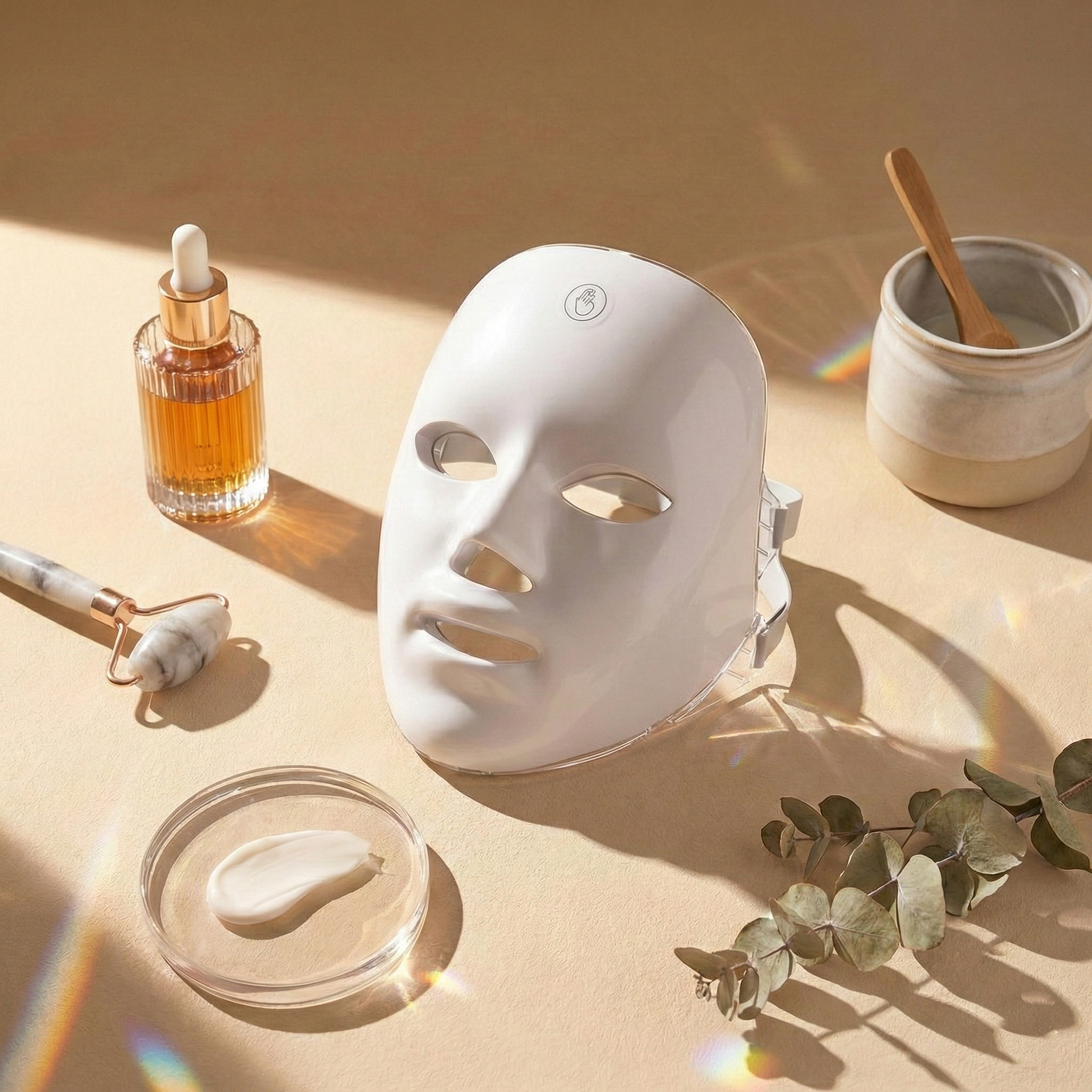 MÁSCARA DE TERAPIA DE LUZ LED SKIN RESET