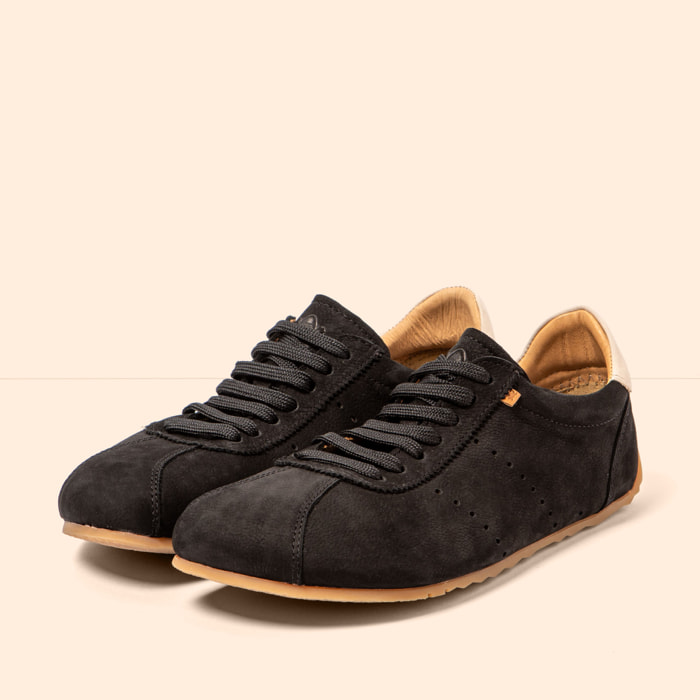 Zapatos N5935 NOBUCK BLACK/ONDINA color Black