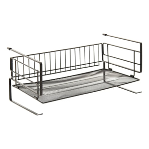 Etagère suspendue Spacy noir