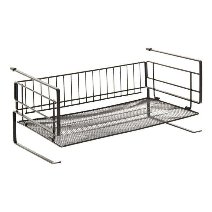 Etagère suspendue Spacy noir