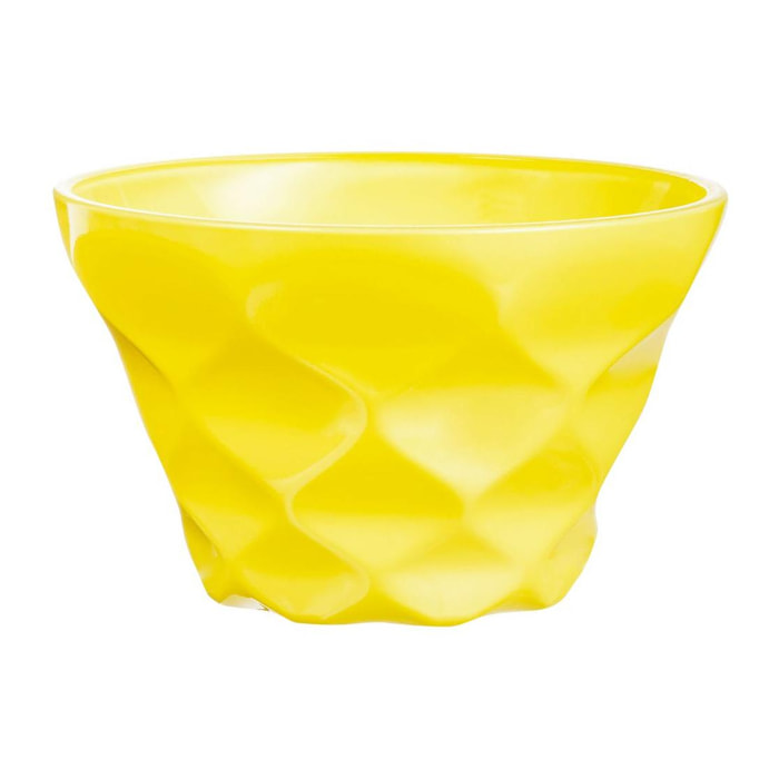 Coupe à glace jaune 20cL Iced Diamant - Luminarc - Verre ultra transparent