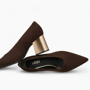 ZAPATOS DE SALÓN MARRONES NORIA