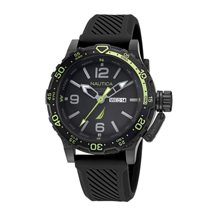 Nautica Orologio Analogico Al Quarzo Glenrock Lagoon