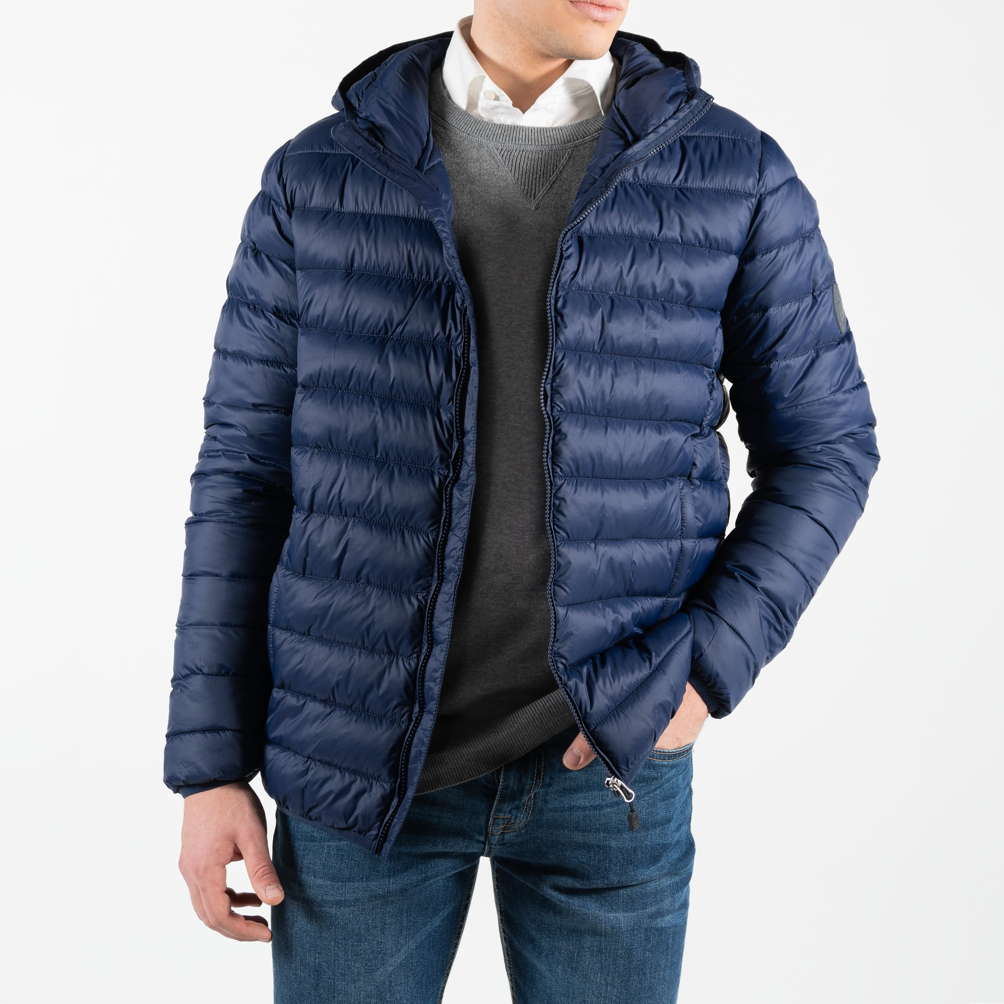 Giubbotto in nylon 100gr con patch gommata