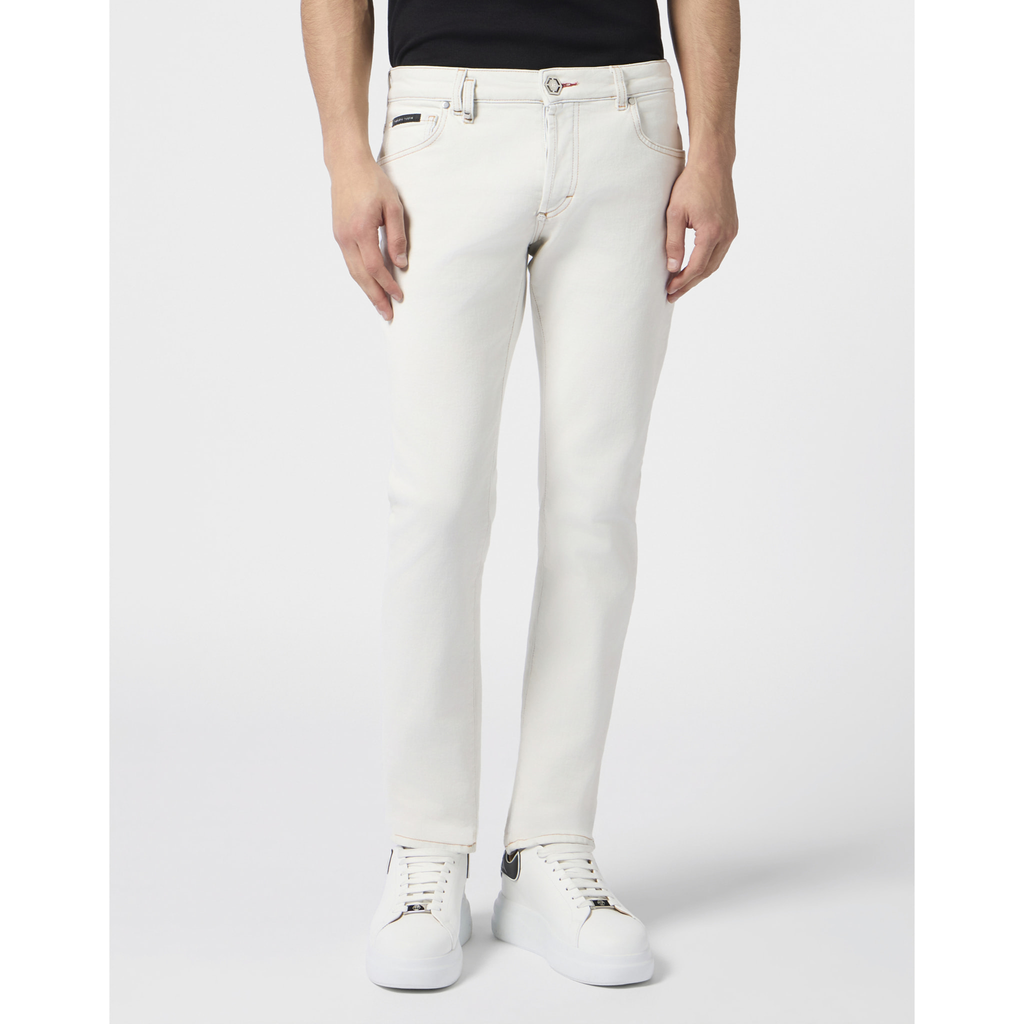 PHILIPP PLEIN Super Straight Cut Jeans Basic