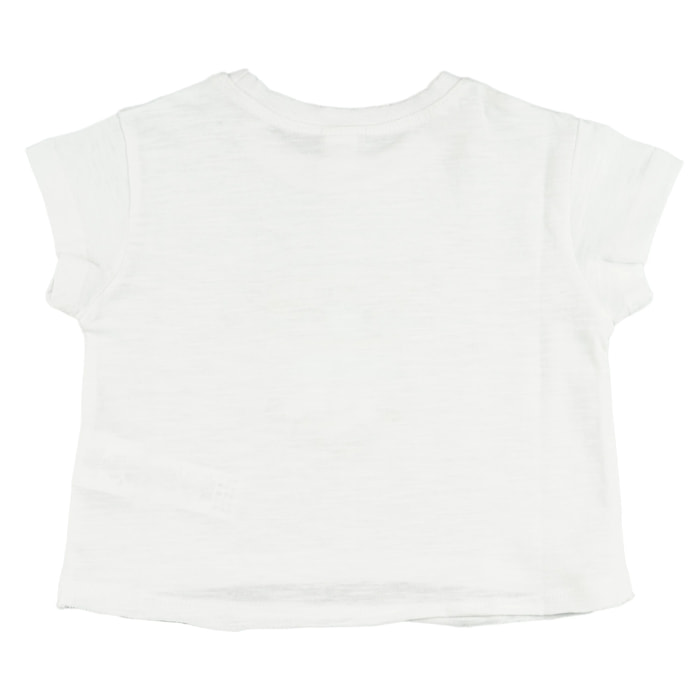 Camiseta de niña blanco