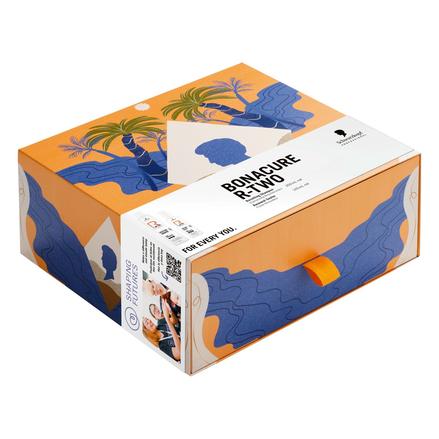 BC R-TWO - Coffret Shampooing Reconstructeur + Fluide Rénovateur 145 ml