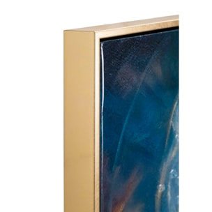 DIPINTO SU TELA LACCATO JESUS C/CORNICE CM 72X4X102