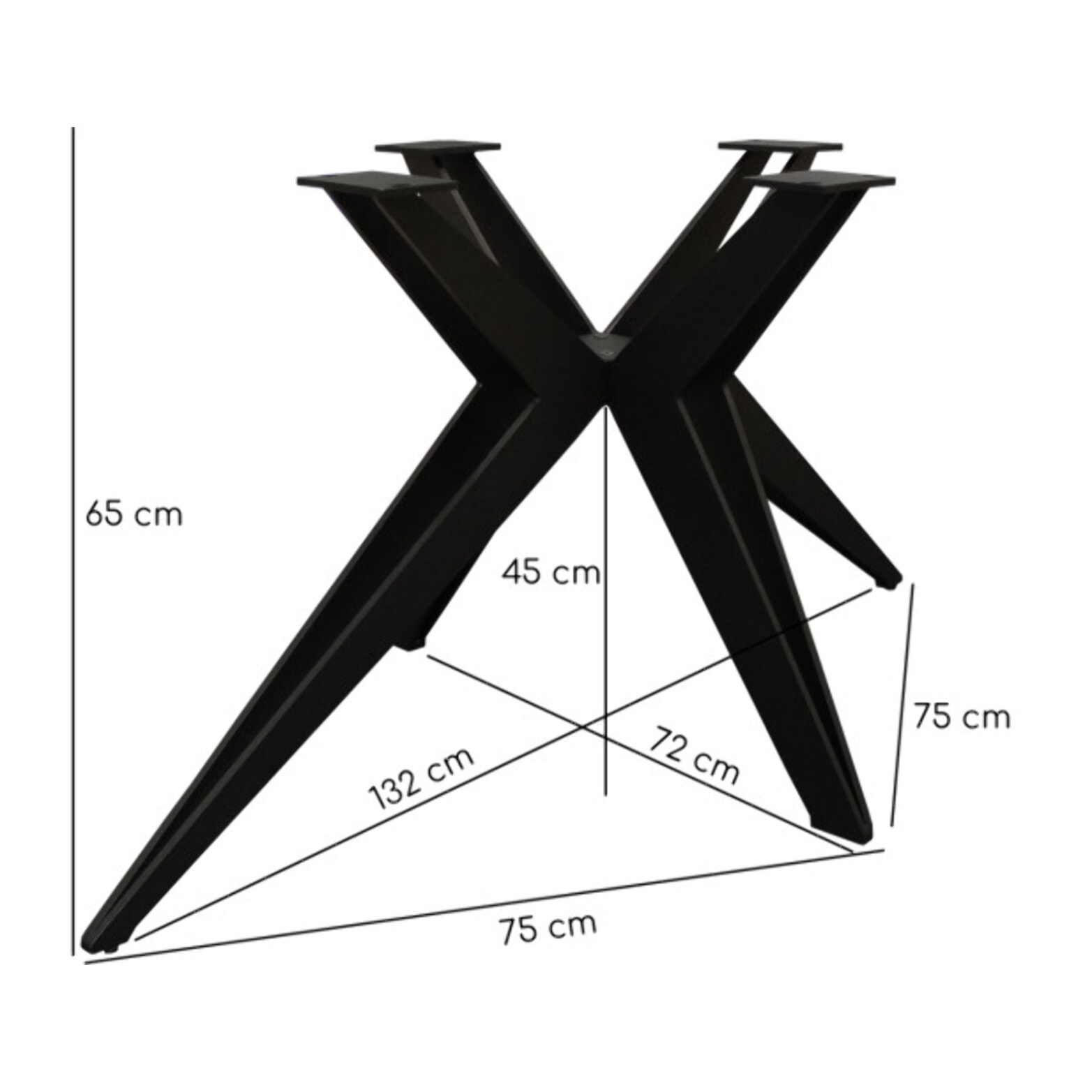 Table extensible céramique effet bois 180/260 cm - 8 piètements - UNIK