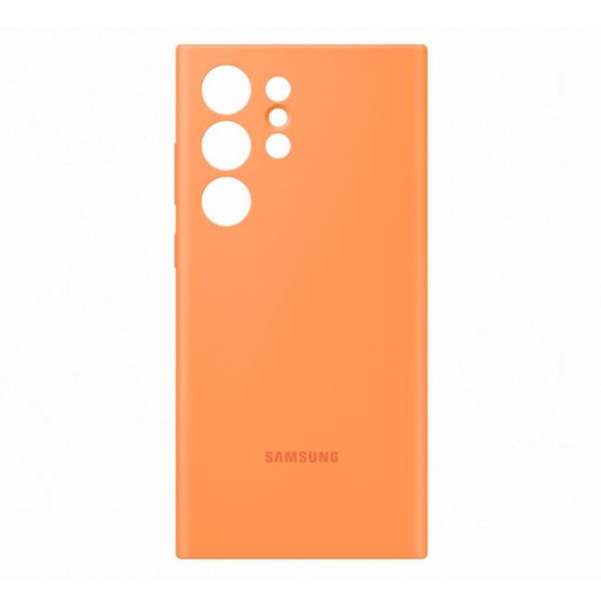 Coque SAMSUNG S23 Ultra Silicone Orange