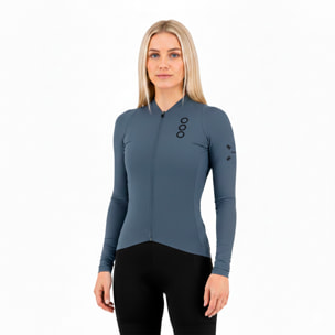Maglia ECOON modello ROUBAIX Grigia da Donna