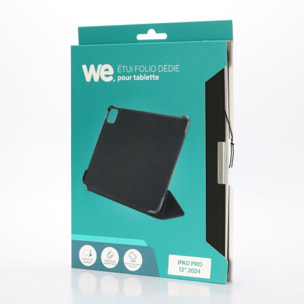 Support WE iPad Pro 13'' 2024 folio Noir