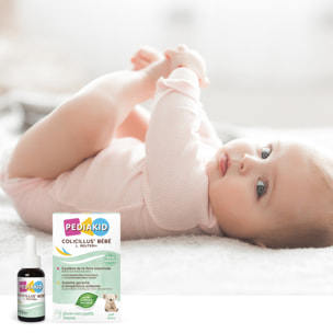 PEDIAKID - Colicillus Bébé - Suspension Huileuse à base de Lactobacillus Rhamnosus GG - Teneur Garantie 1 Milliard par Prise - Réduit les Contractions Abdominales - Goût Neutre - Lot de 2