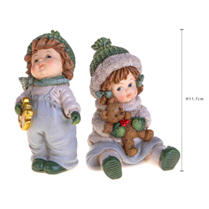 bimbi con cappello - Pezzi 2 - VERDE - Bianchi Dino SpA