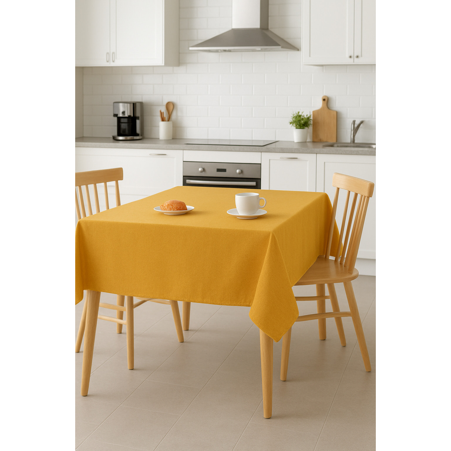 CASSESE HOME Tovaglia Loneta con Piegolina - Misto Cotone/Poliestere