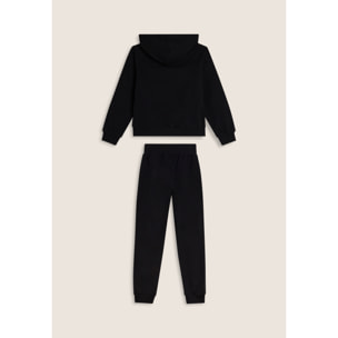 Tuta Bambina full zip con cappuccio e loghi FREDDY