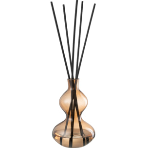 J-Line Bâtonnets parfumés Nordic Vetiver - verre - ambre - small