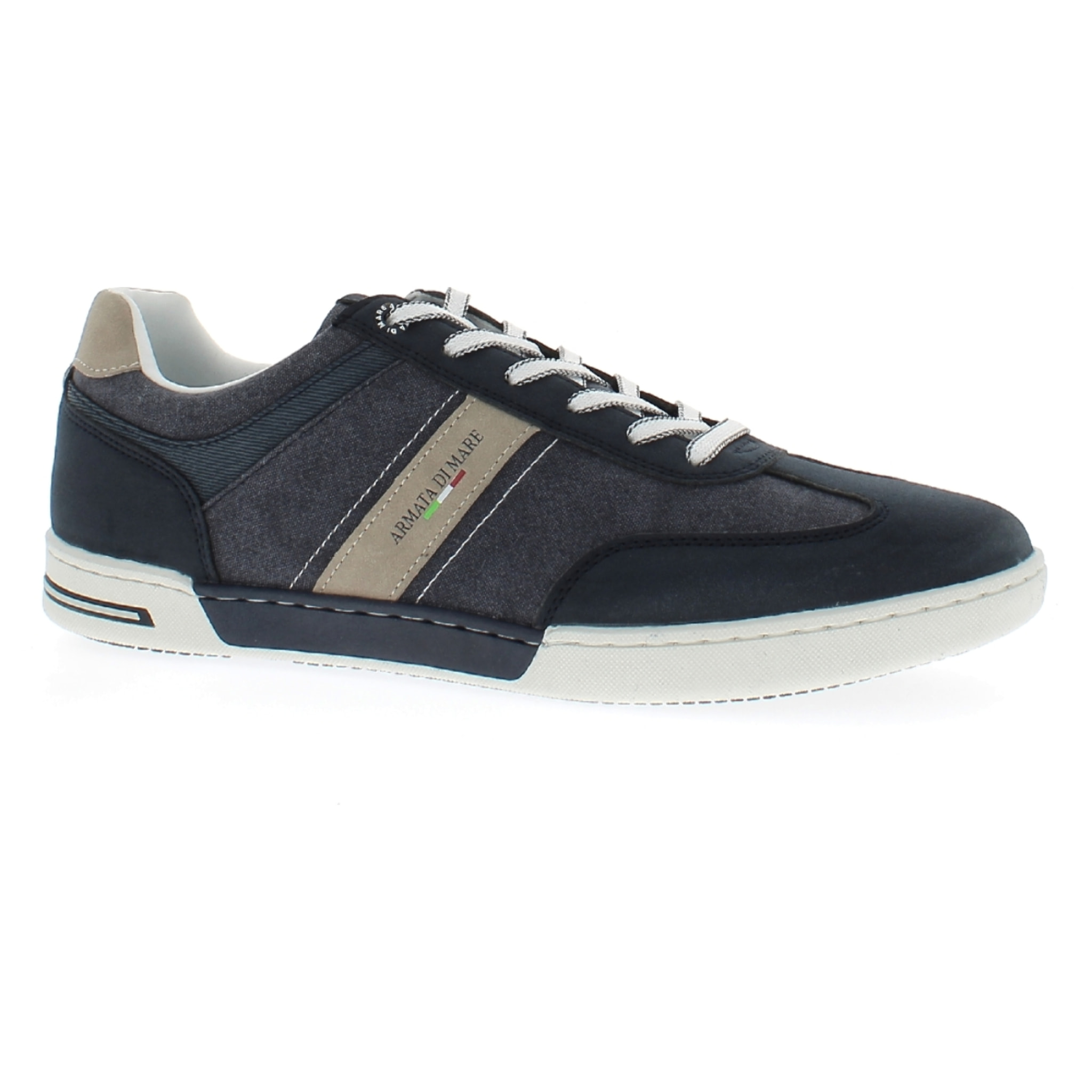 Armata di Mare Scarpe Uomo Sneakers Casual Stringate con Soletta Rimovibile in Memory Foam AMU S24M528 Navy