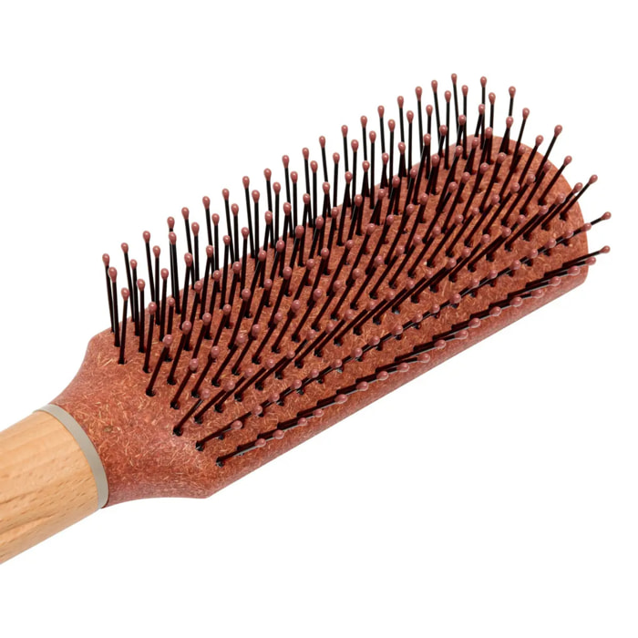 Brosse à cheveux beige