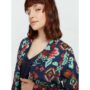 Fiorella Rubino - Blazer estampado - Azul