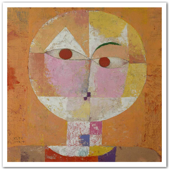 Poster Senecio - Paul Klee Affiche seule