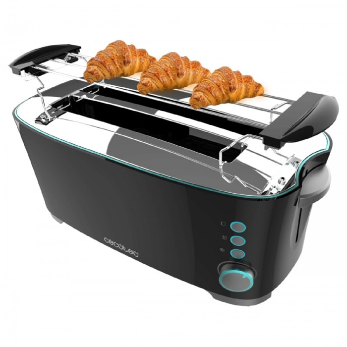 Cecotec Grille-pain vertical Toast&Taste Extra Double B
