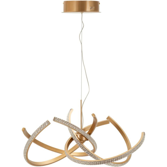 LAMPADARIO LED CELTIC CM Ø 62X120 (LUCE CON 3 TEMPERATURE DI COLORE)