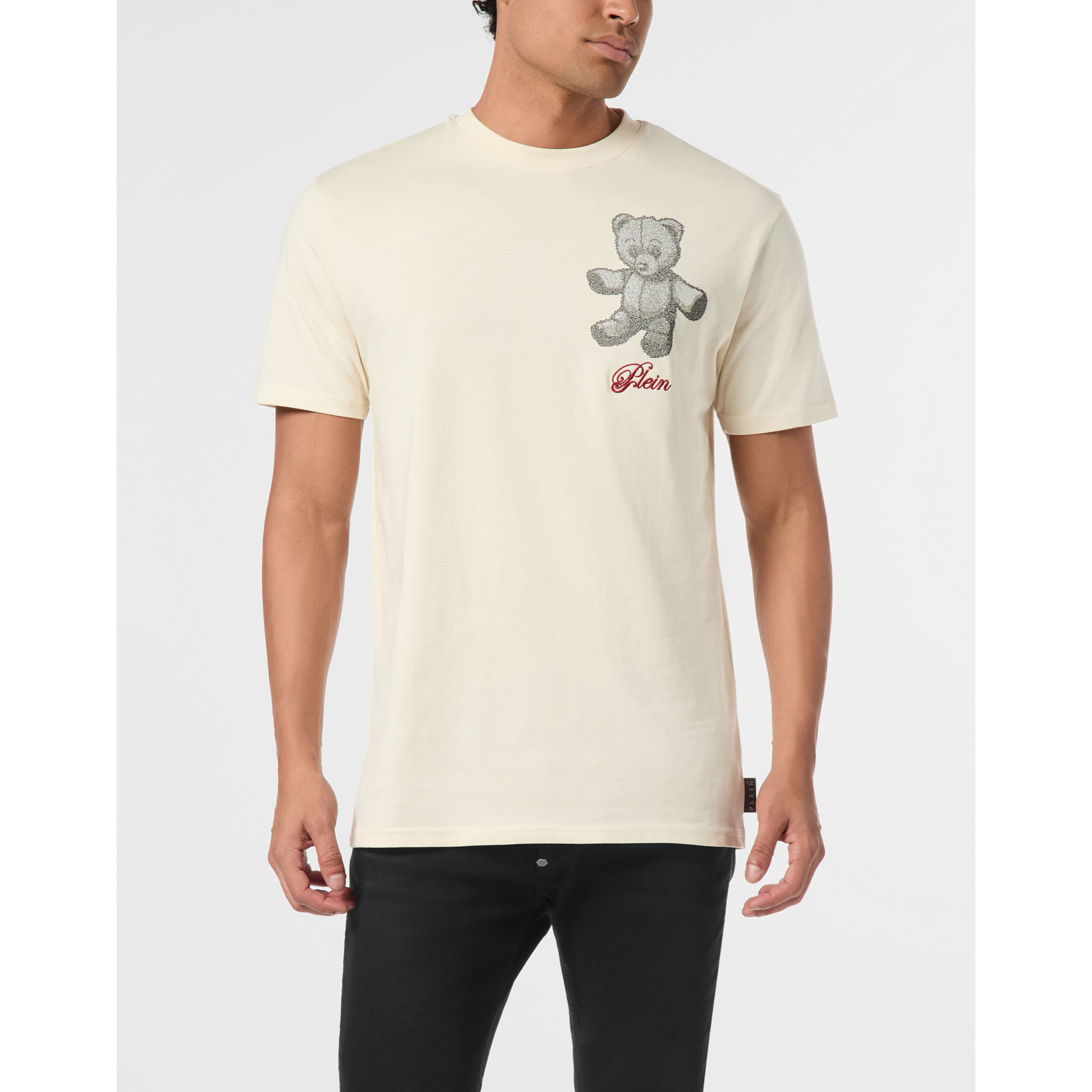 PHILIPP PLEIN Maglietta girocollo Ss TEDDY