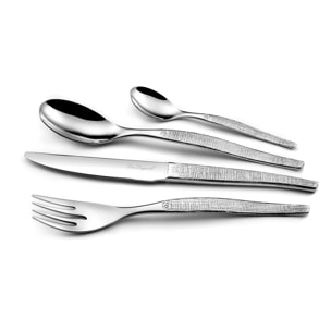 Jet Styl - Cubertería Mesa 24 piezas en Acero inoxidable