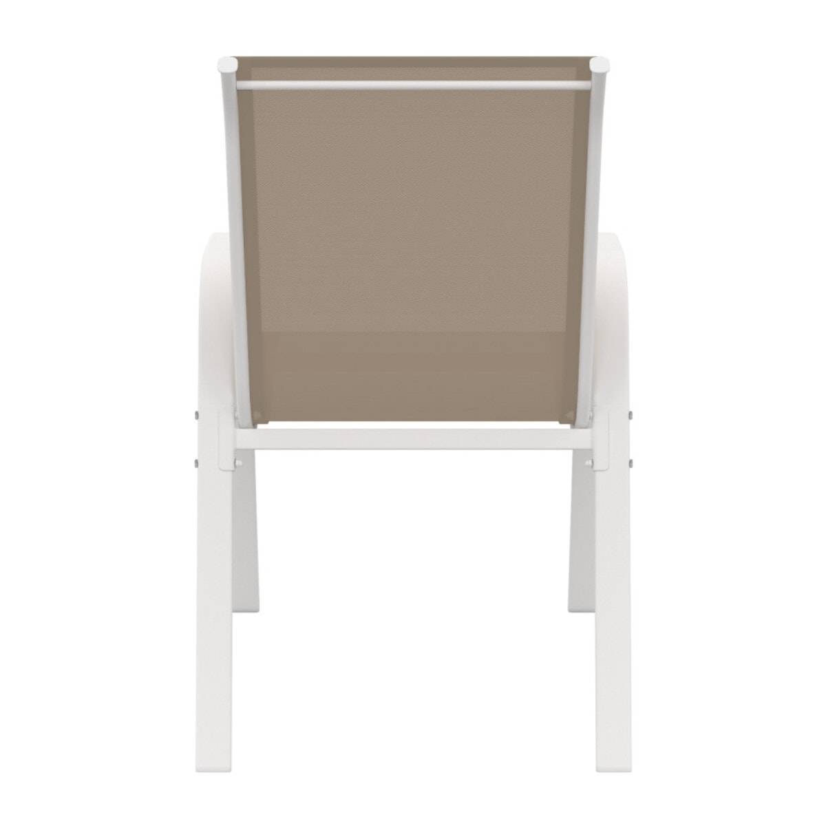 Chaises de jardin empilables textilène