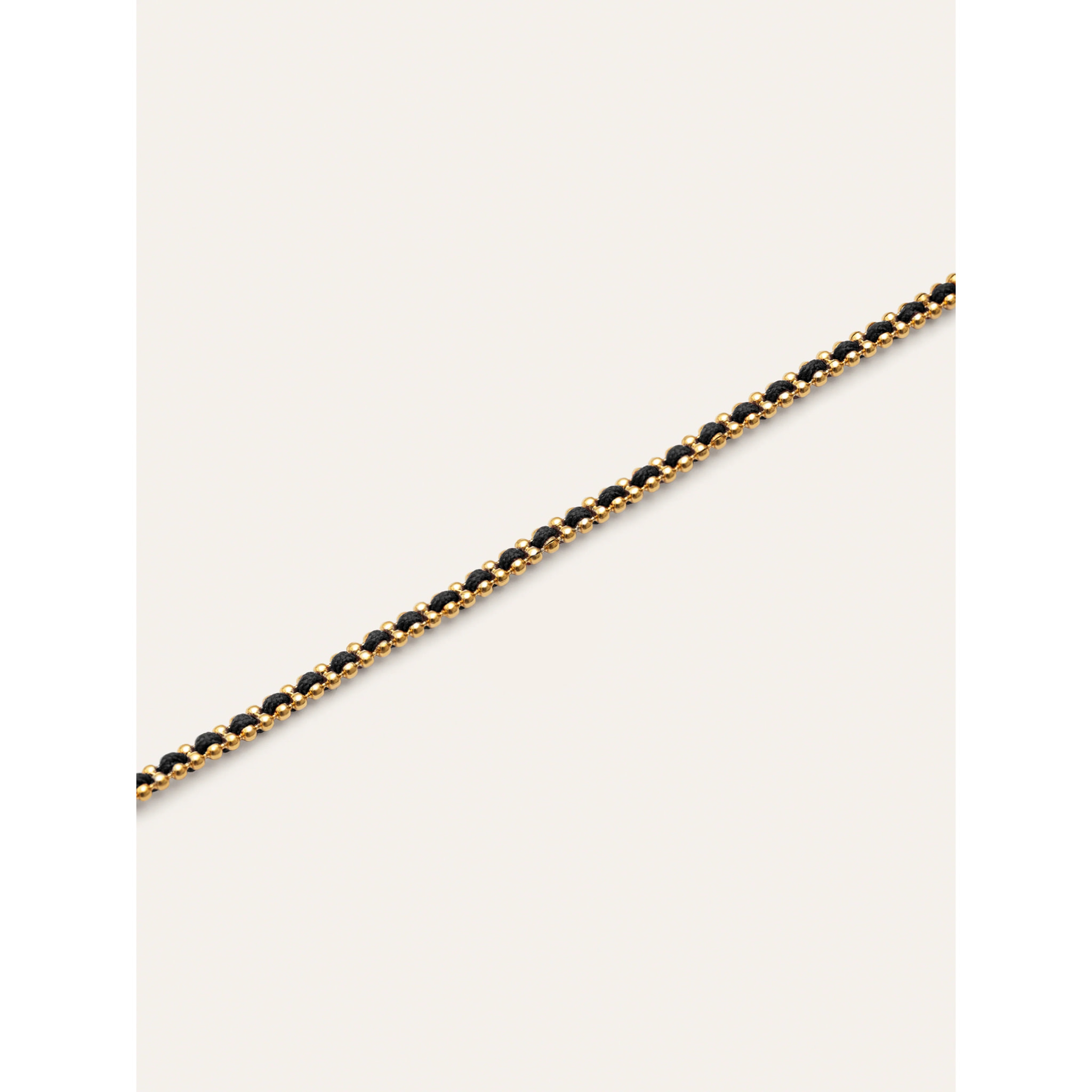 Bracciale Morgana Black Acciao Placcato Oro