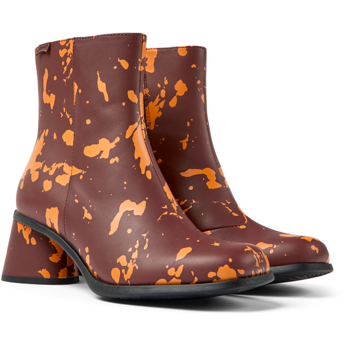 Botines - CAMPER Kiara - Multicolor - Cuero liso