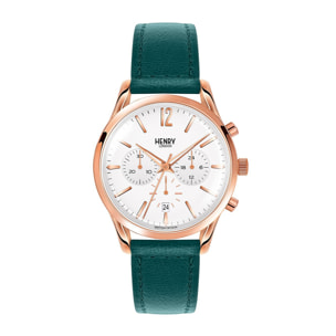 Reloj Henry London HL39-CS-0144 Mujer Analogico Cuarzo con Correa de Piel