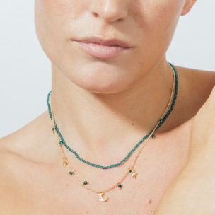 Collar Ayora acabado oro amarillo 18k