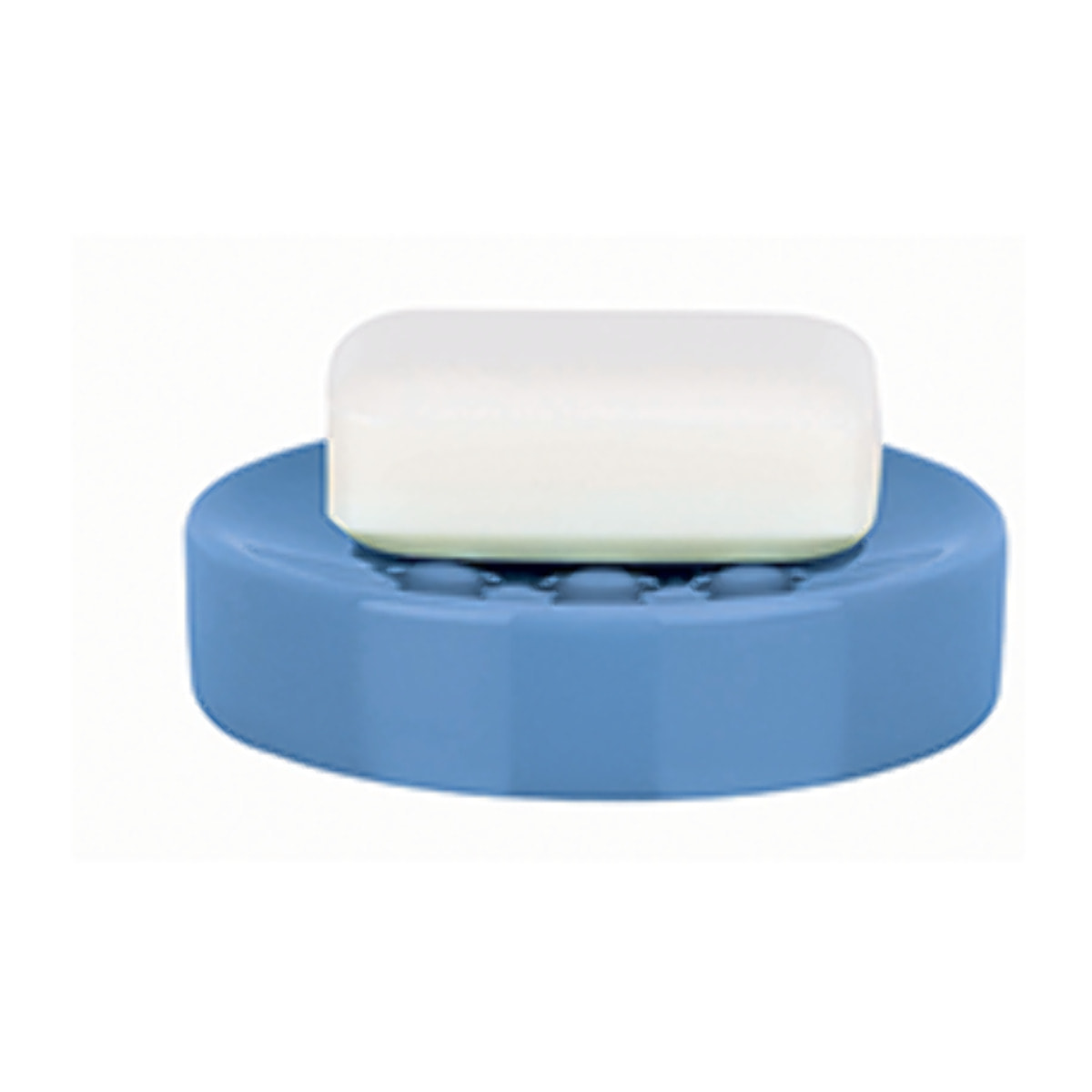 Porte savon Céramique TUBE Bleu Ciel Spirella