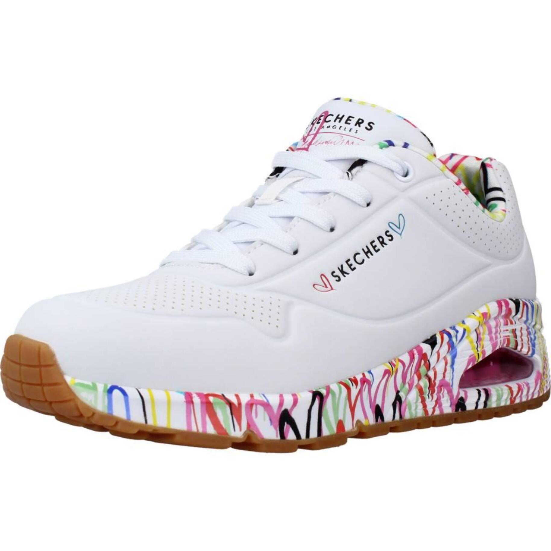 Sneakers De  Mujer Uno - Loving Love Blanco