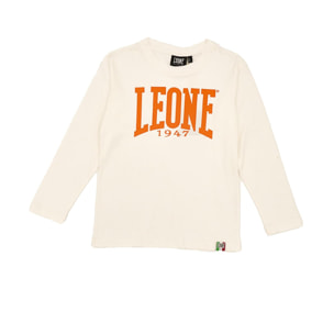 T-shirt Leone bambino con maniche lunghe Basic