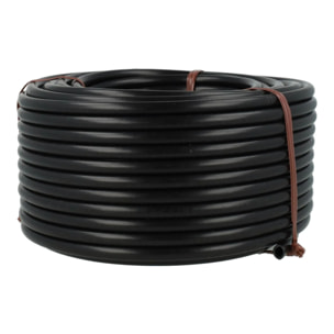 Tubería de microtubo negra Ø 4 mm Planeta Huerto 50 m