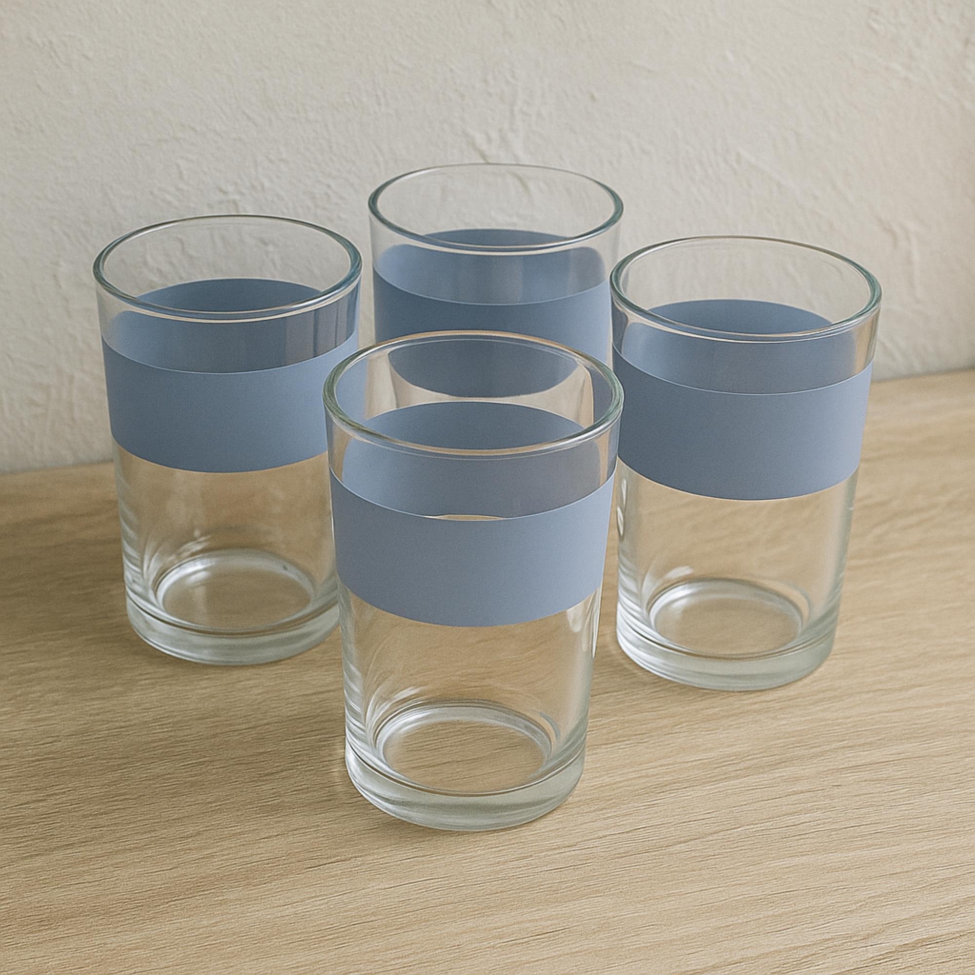 Juego de 4 vasos de 0,5l noia san ignacio