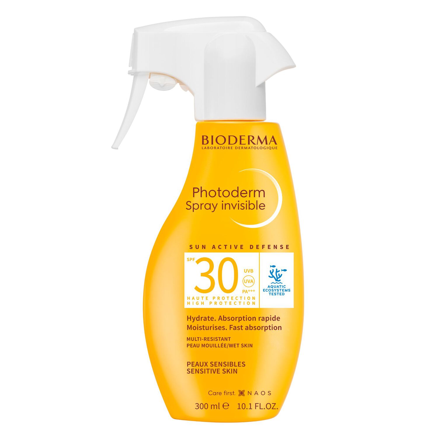 Photoderm SPF30 - Spray Solaire Hydratant Invisible - Peaux Sensibles 300 ml