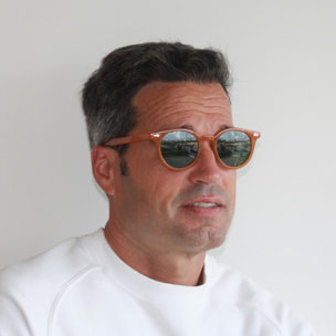 Gafas de sol OCEAN HONFLEUR - Miel brillante / Verde