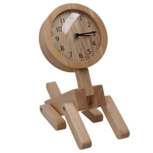 Orologio Vacchetti in legno naturale cm25x12h34