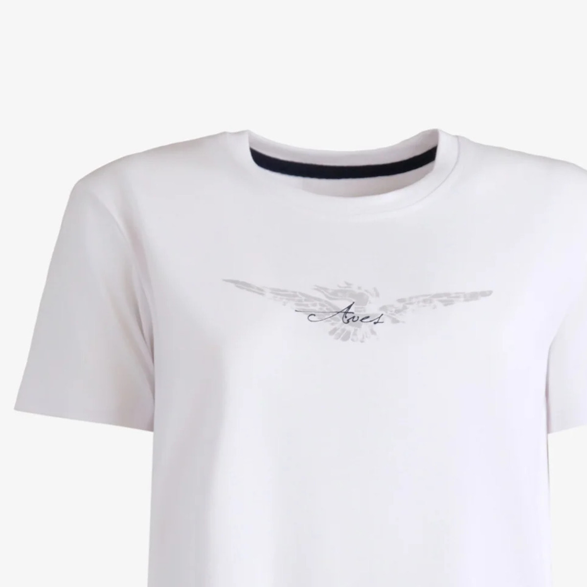 T-shirt Esercito a maniche corte bianca donna