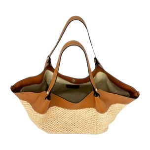 Bolso de hombro Cheval Firenze Madera Camel